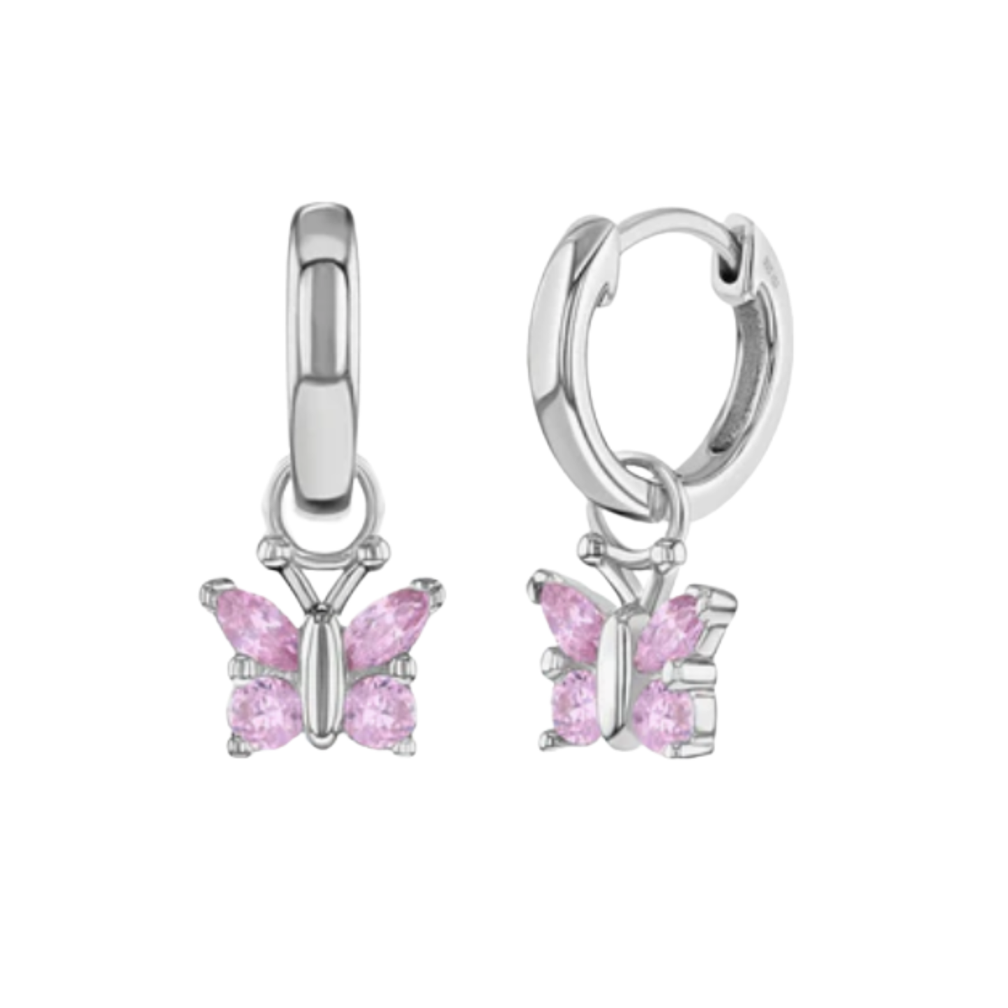Boucles Huggies Papillons Enfants