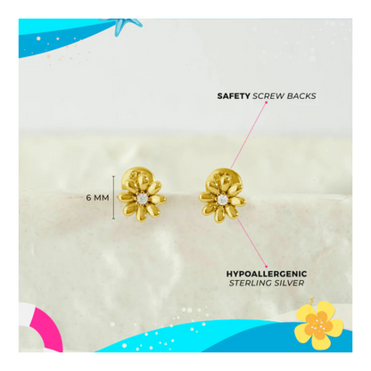Boucles Fleurs Enfants
