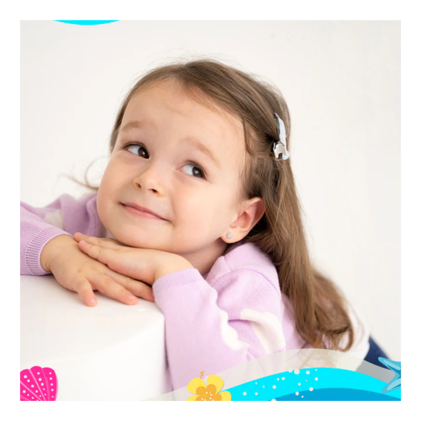 Boucles Fleurs Enfants