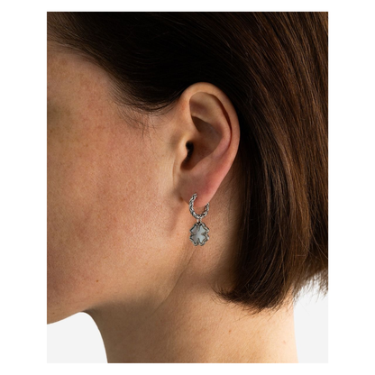 Boucles Katja Clover Nacre de Perle