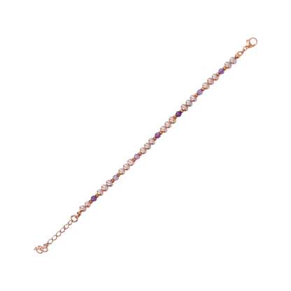 Bracelet Bronzallure Améthyste