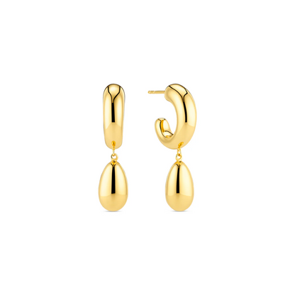 Boucles Anneaux Goccia Pendolo Pianura