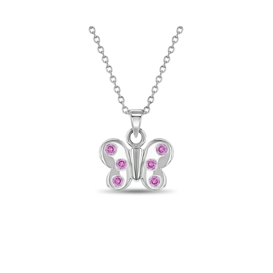 Collier Papillon Enfant