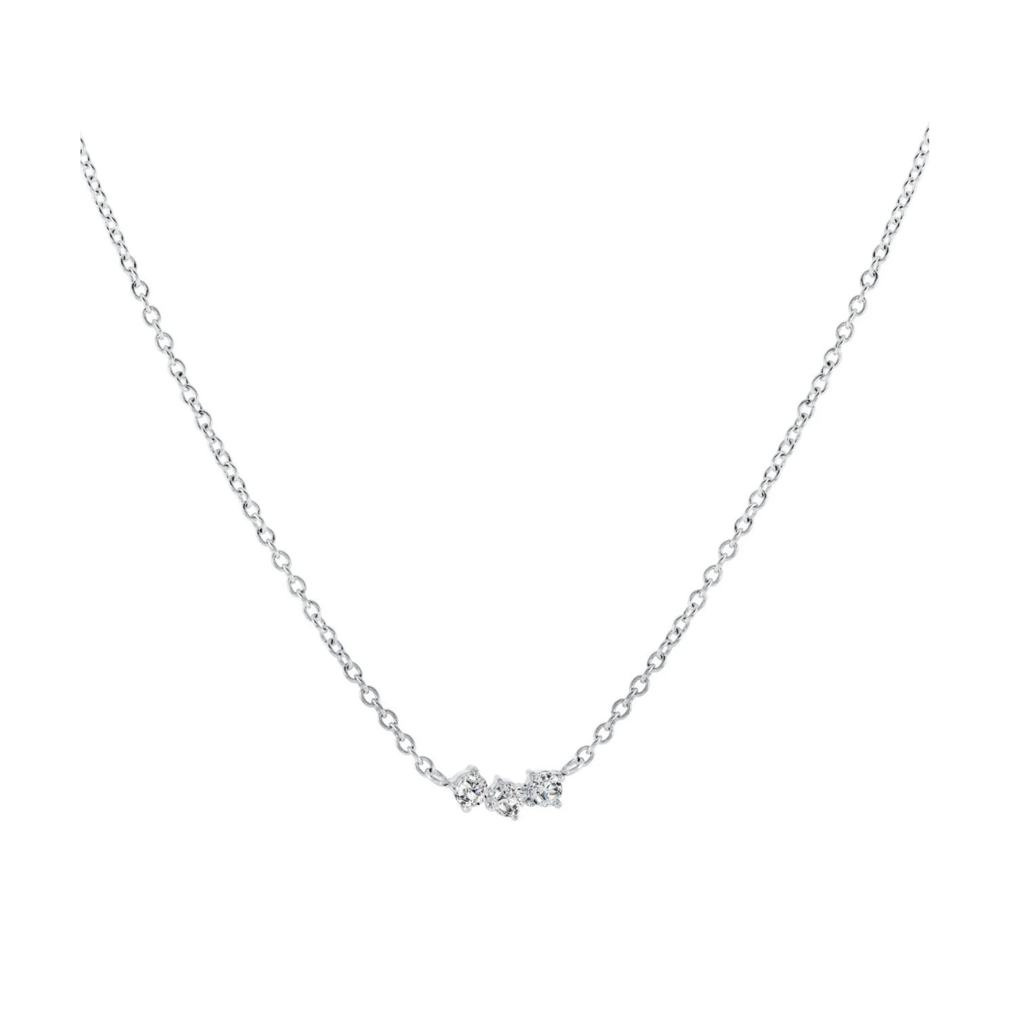 Collier Cubiques Acier Inoxydable