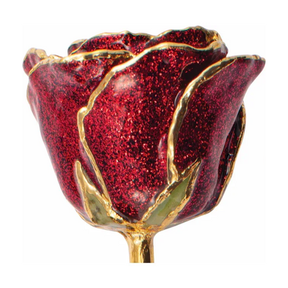 Rose Rouge Or 24kt