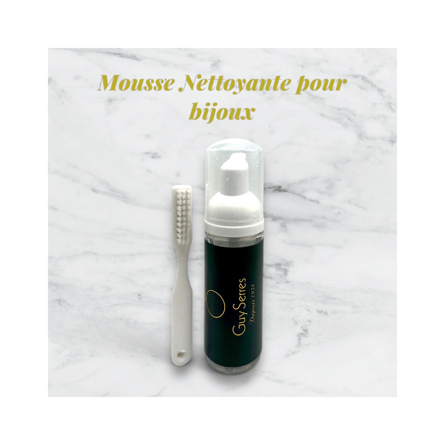 Mousse Nettoyante pour Bijoux