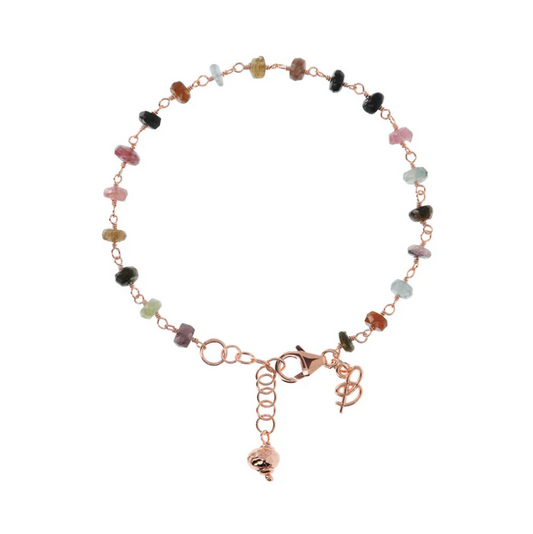 Bracelet Tourmaline Multicolore