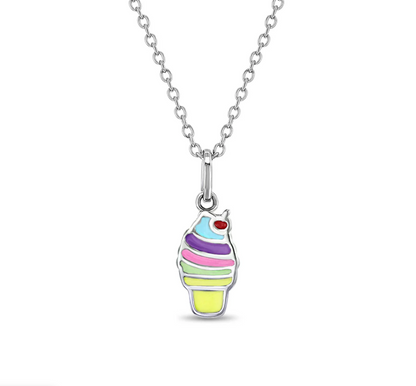 Collier Crème Glacé Enfant