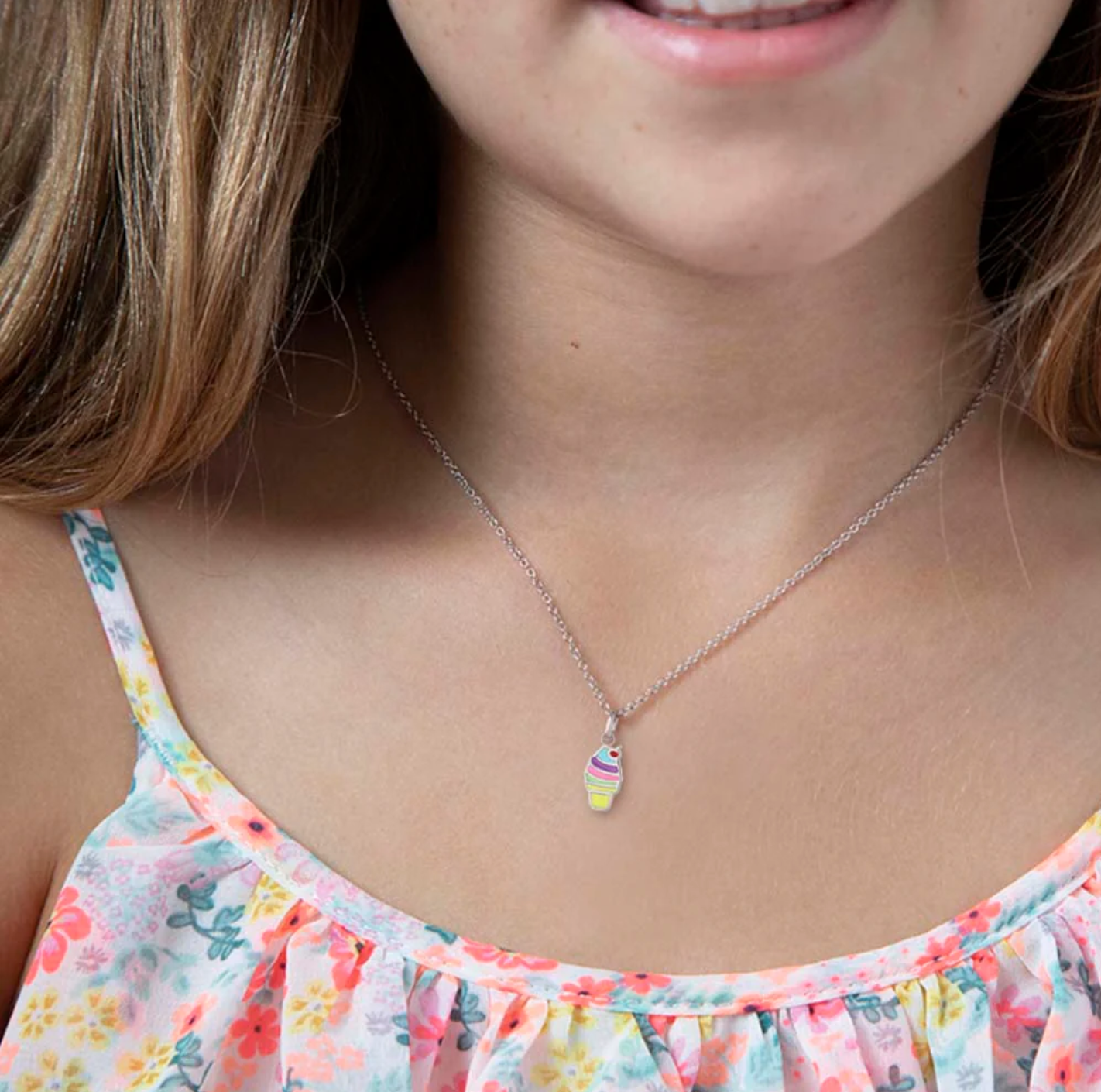 Collier Crème Glacé Enfant