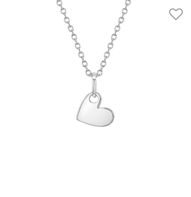 Collier Coeur Enfant