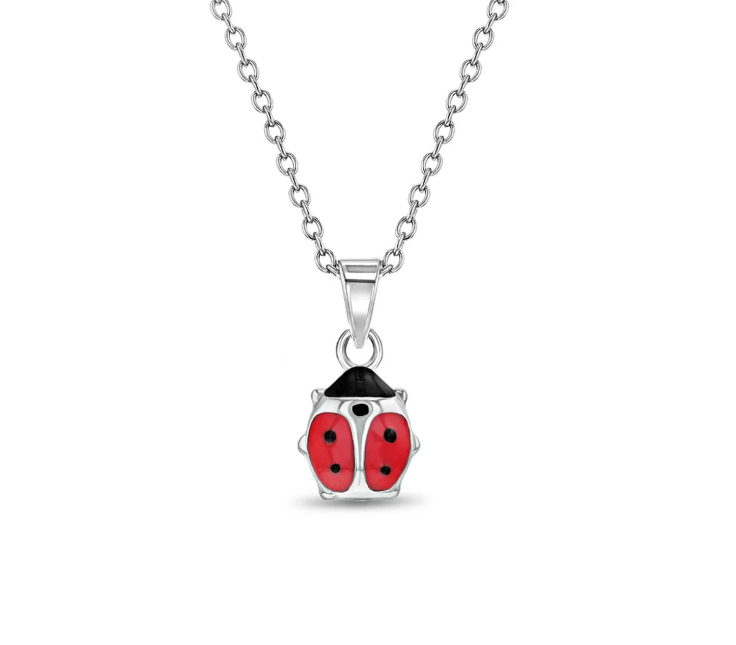 Collier Coccinelle Enfant