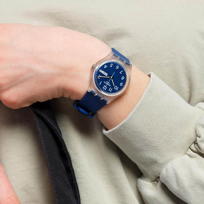 Montre Swatch Rinse Repeat Navy