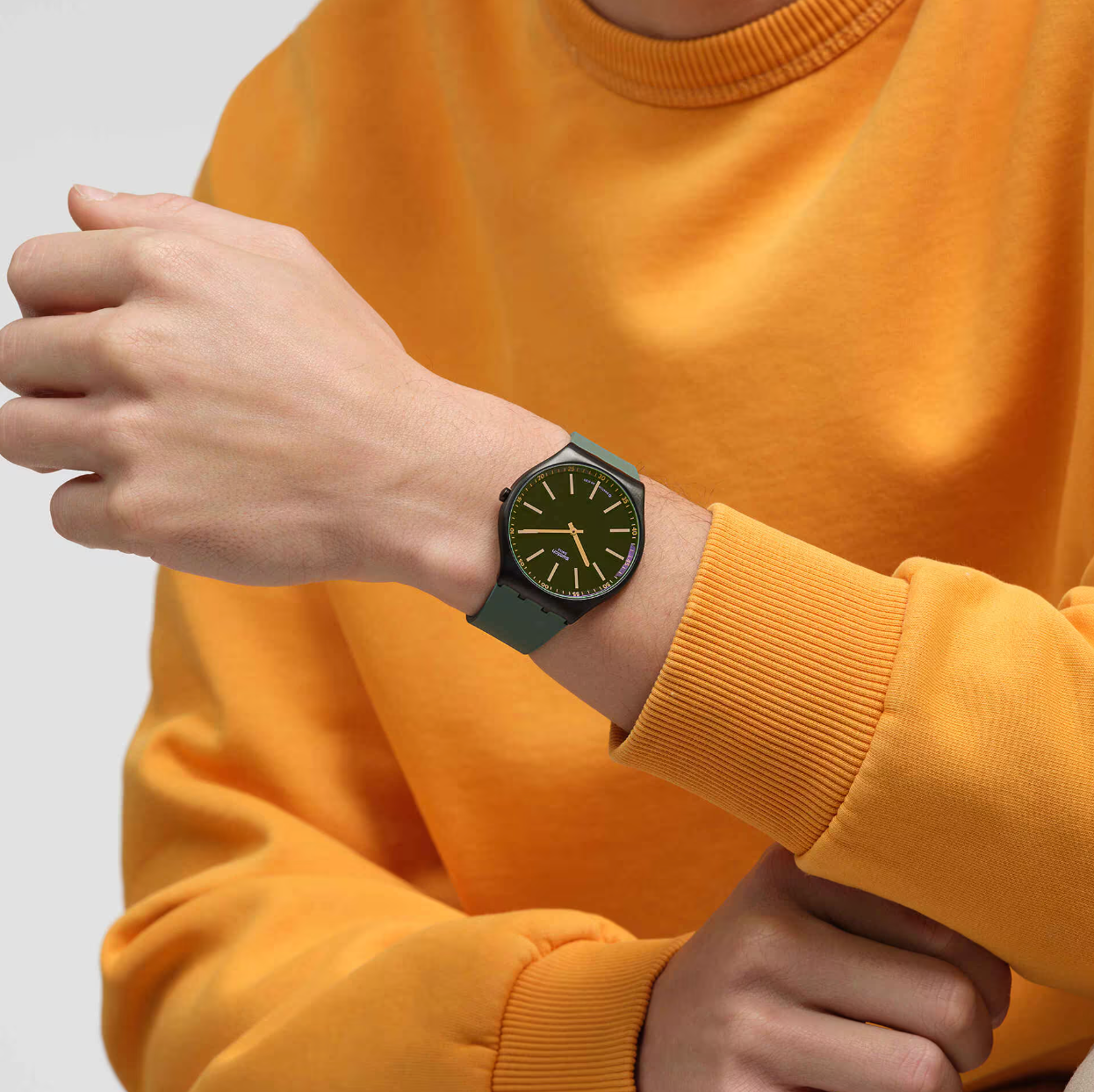 Montre Swatch Green Vision