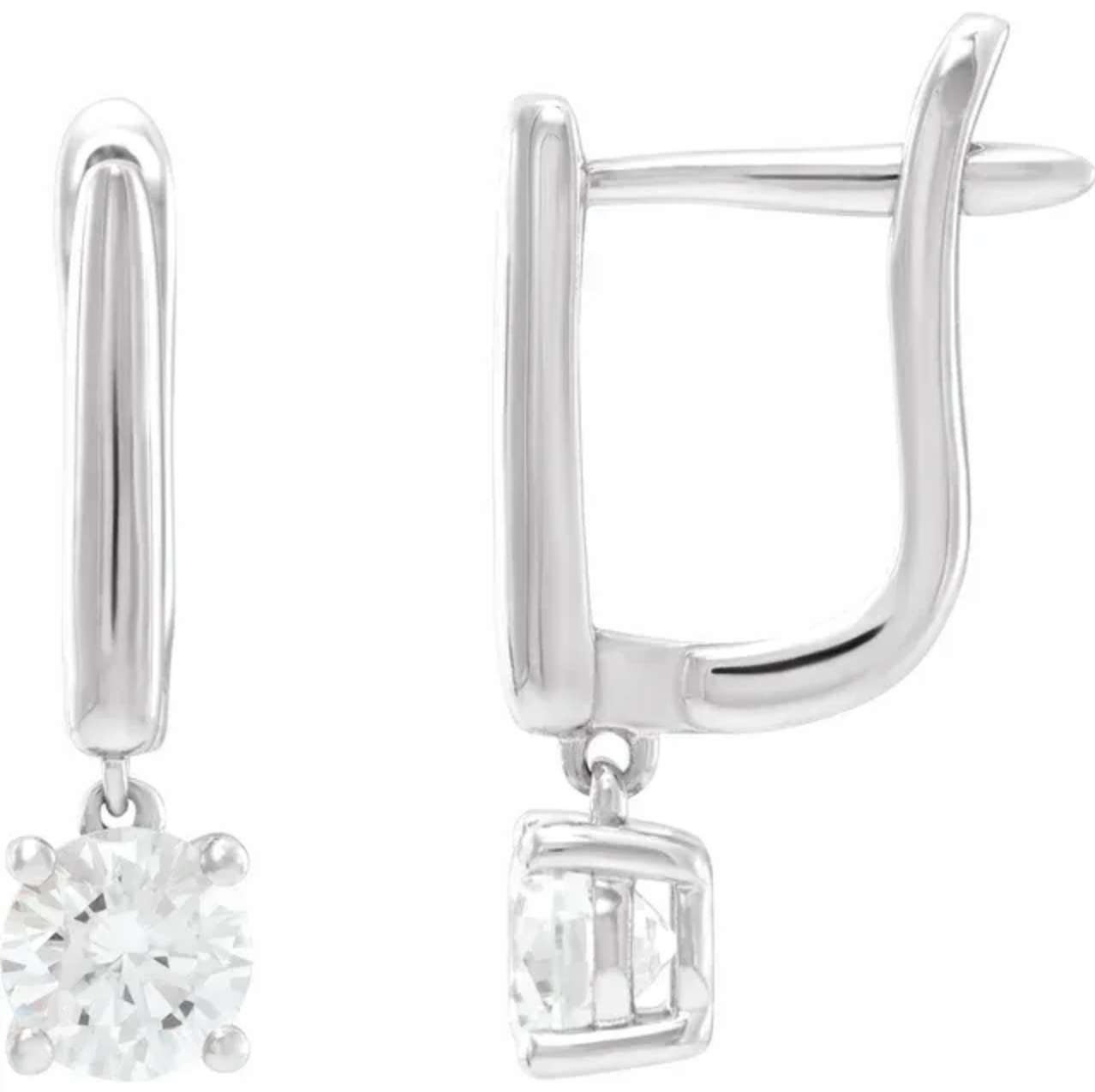 Boucles Anneaux Diamants