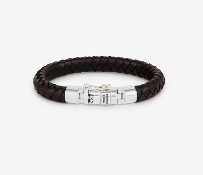 Bracelet Cuir Ben Small Black 180