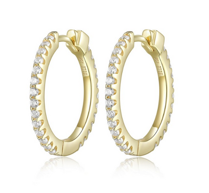 ELLE Stardust Huggies Earrings