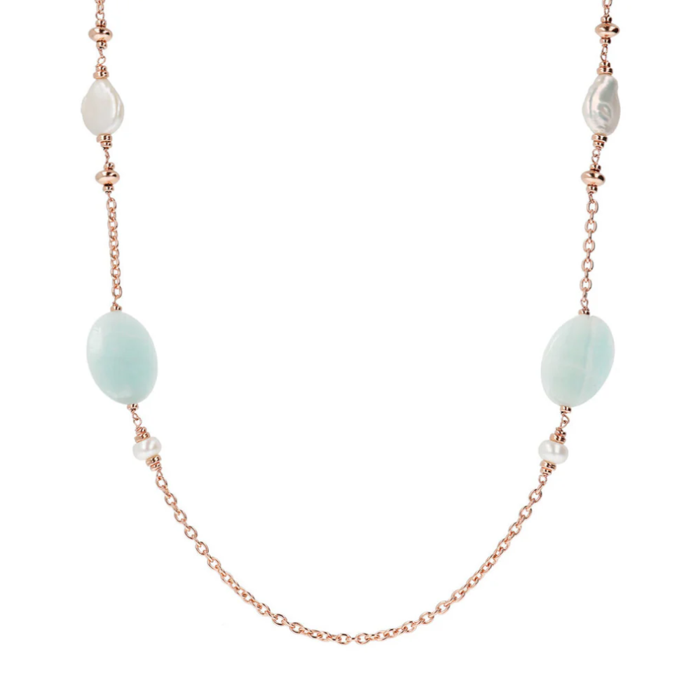 Collier Bronzallure Amazonite