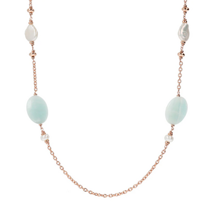 Collier Bronzallure Amazonite