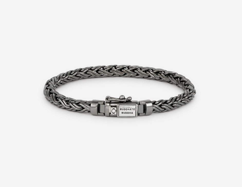 Bracelet Katja XS Rhodium Noir J170