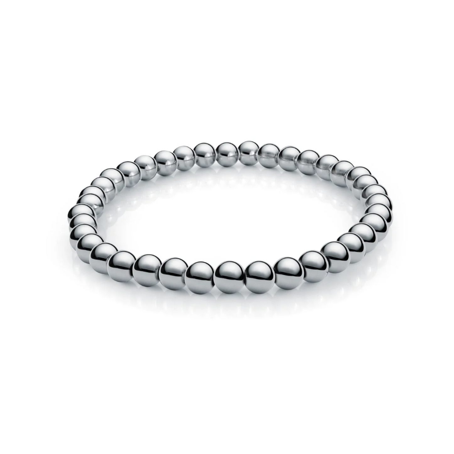 Bracelet Acier Billes 6mm