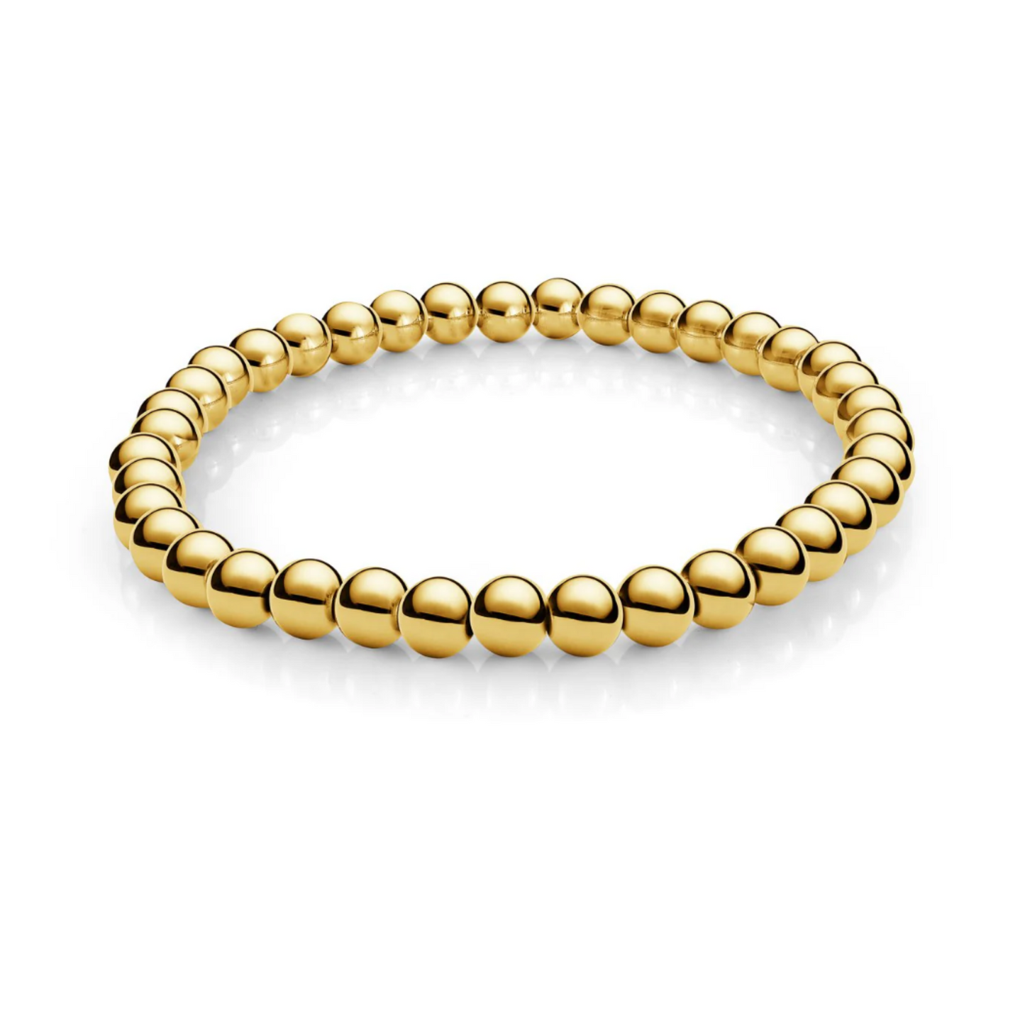 Bracelet Acier Billes 6mm