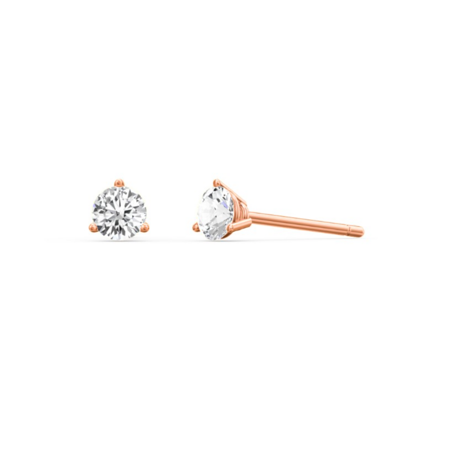 Boucles Solitaire Diamants