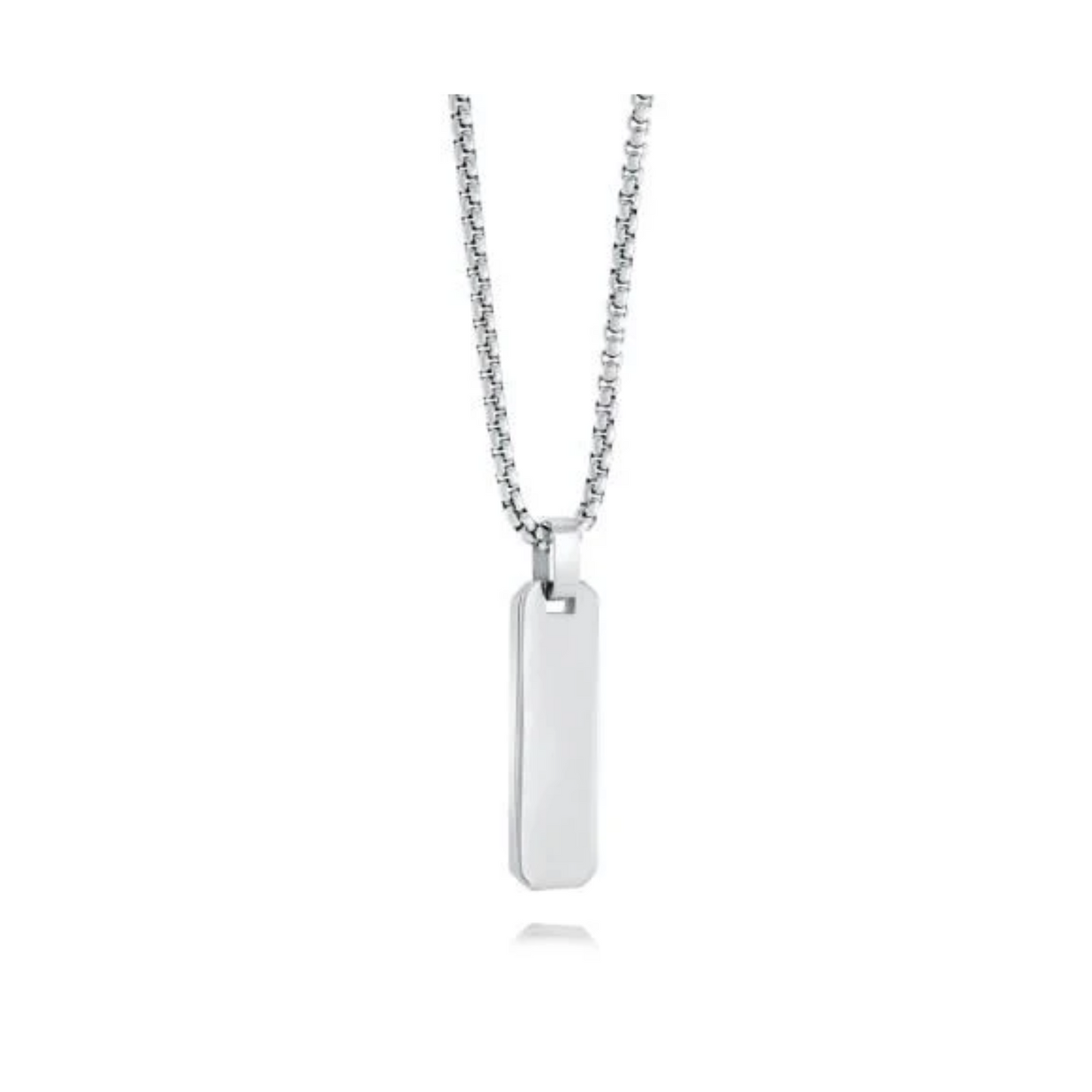 Collier Dogtag Acier