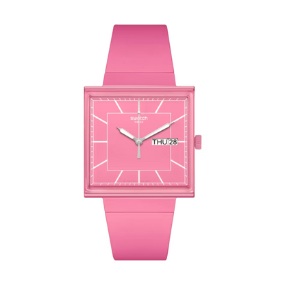 Montre Swatch What If...Rose ?