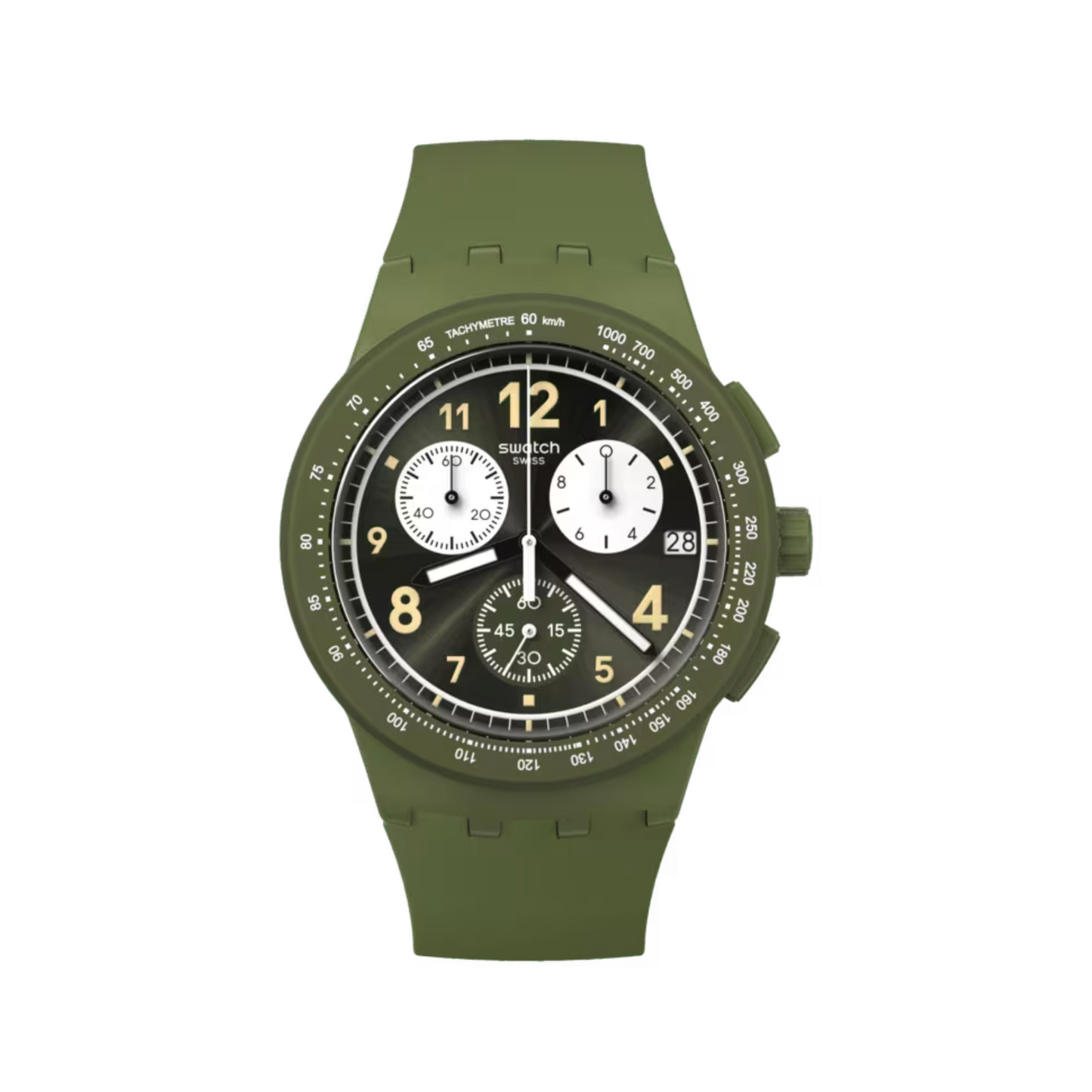 Montre Swatch Nothing Basic About Green