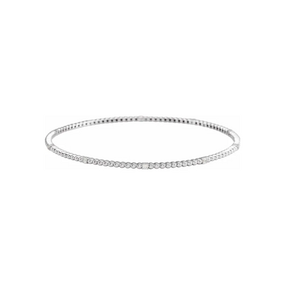 Bracelet Rigide Diamants